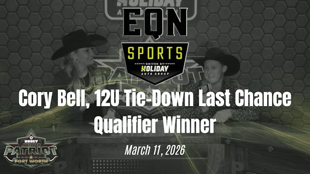 Cory Bell, 12U Tie-Down LCQ | EQN Spo...
