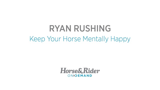Keep Your Horse Mentally Happy