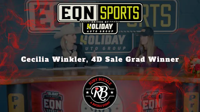 Cecilia Winkler, 4D Sale Grad Winner ...