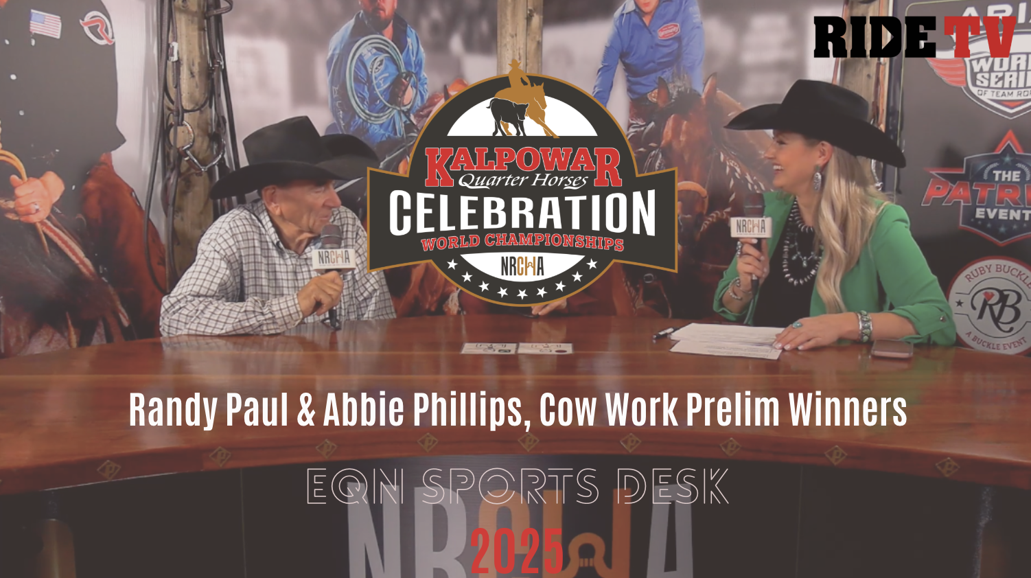 Randy Paul & Abbie Phillips, CW Prelim Winners | 2025 World's Greatest Horseman