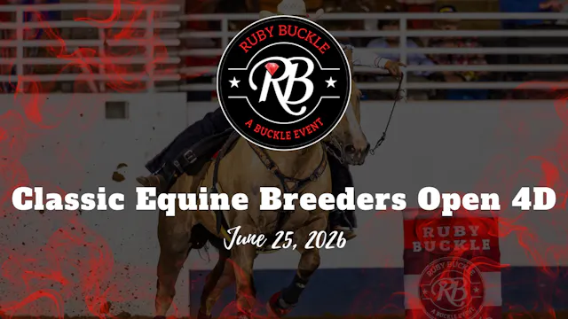 Classic Equine Breeders Open 4D | Rub...