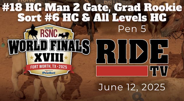 #18 HC Man 2 Gate & More | Cinch RSNC...