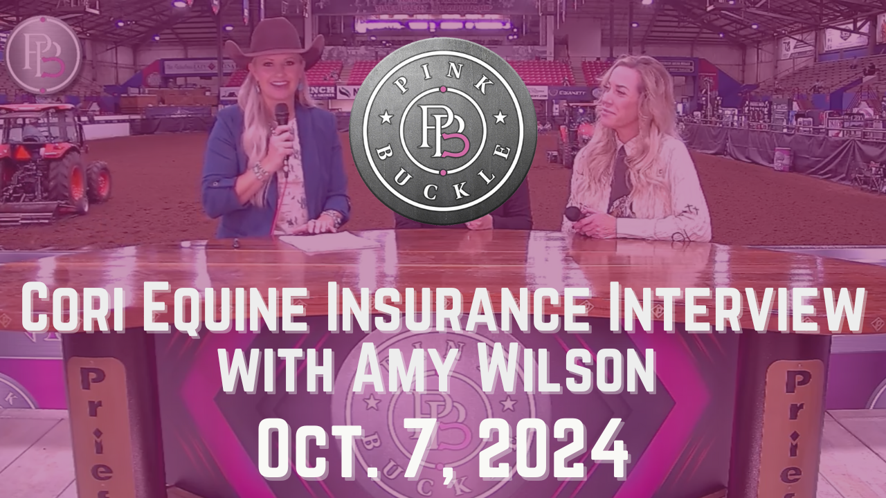 Covered by Cori Equine Insurance, Sponsor Highlight | Pink Buckle | 10/7/24