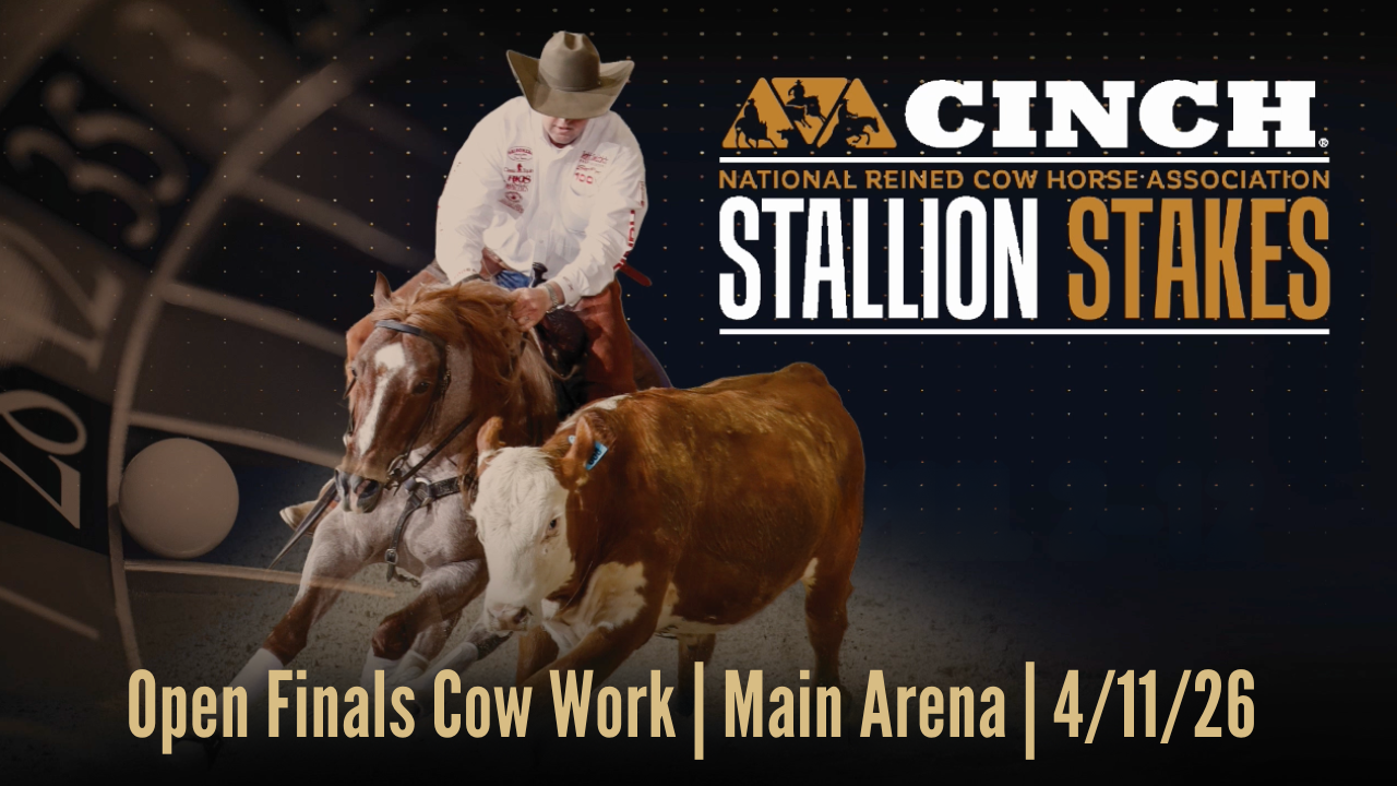 Open Finals Cow Work | Main Arena |  NRCHA Stallion Stakes | 4/11/26