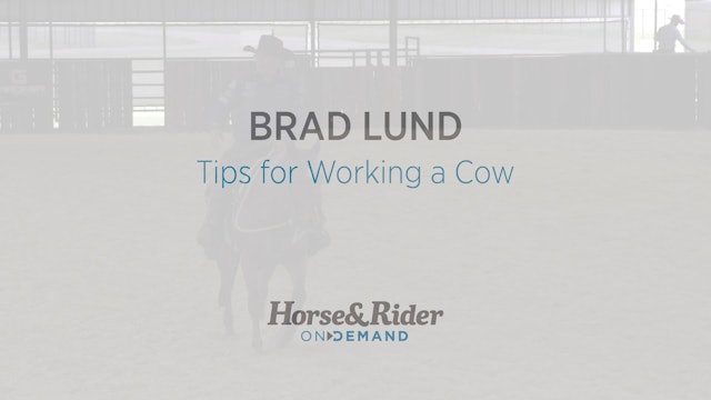 Tips for Working a Cow