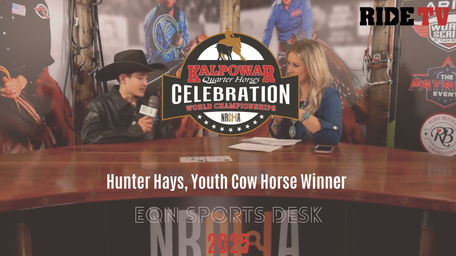 Hunter Hays, Youth Cow Horse Winner | 2025 World's Greatest Horseman