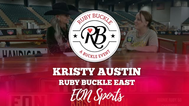 Kristy Austin Rookie Ruby 5D Go 1 Win...