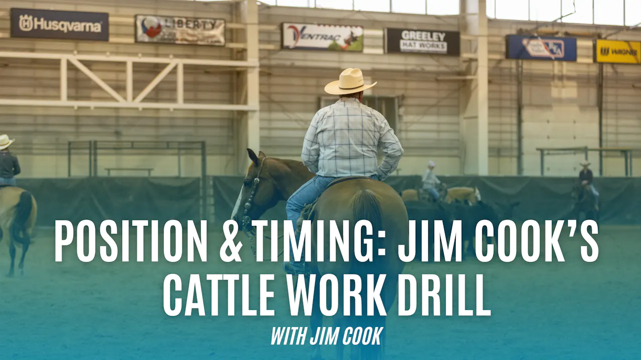 Position & Timing: Jim Cook’s Cattle Work Drill - Arabian Cow Work ...