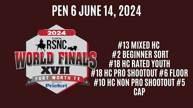 Pen 6 | Cinch Ranch Sorting National ...