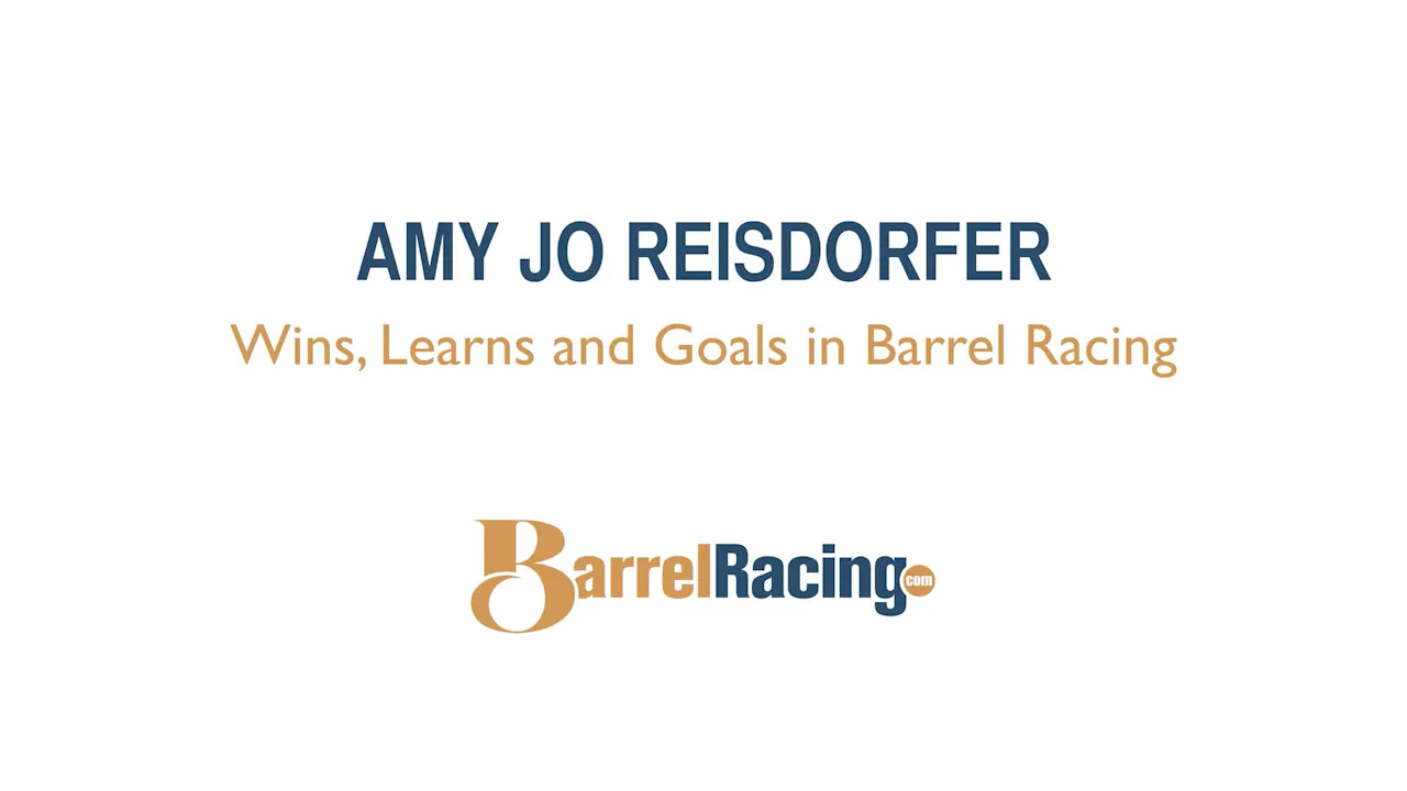 Wins, Learns and Goals in Barrel Racing - RIDE TV