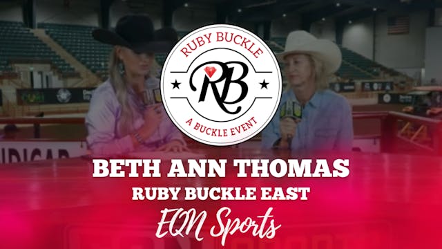 Beth Ann Thomas Rookie Ruby 4D Rd. 2 ...