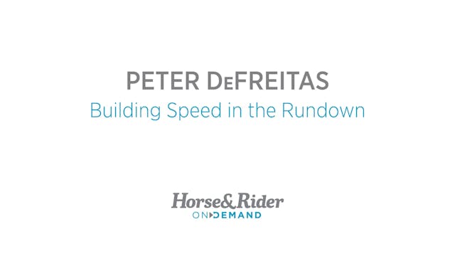 Building Speed in the Rundown