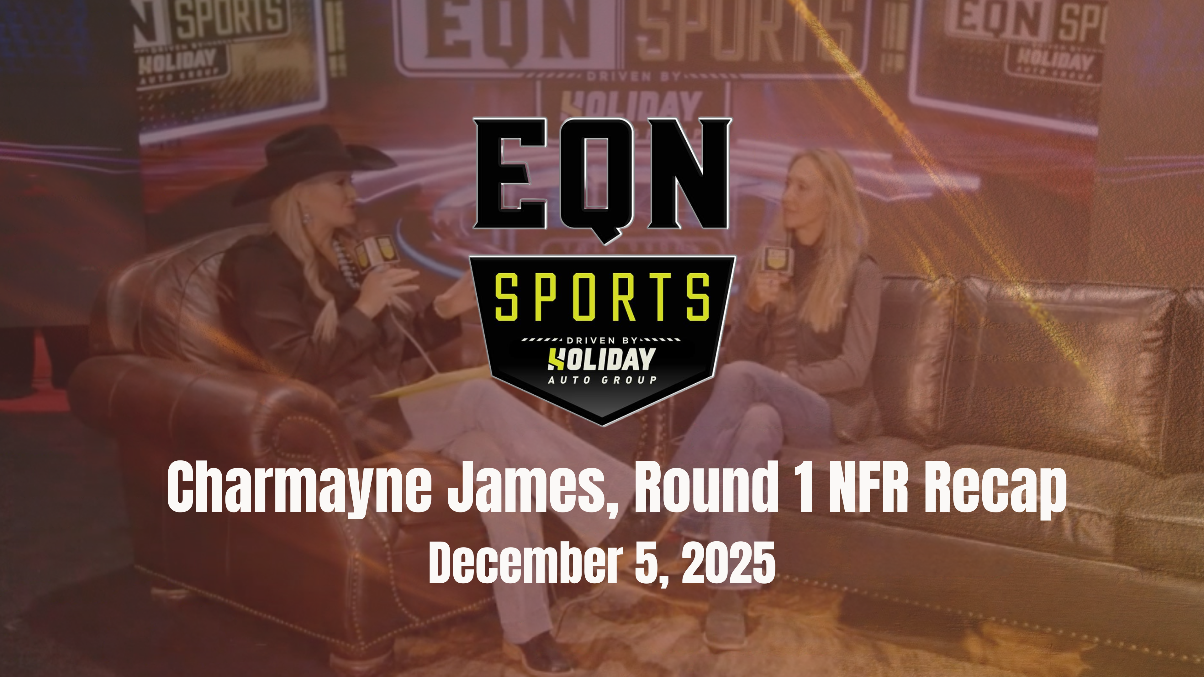 Charmayne James | NFR Round 1 Recap | EQN Sports LIVE from Las Vegas