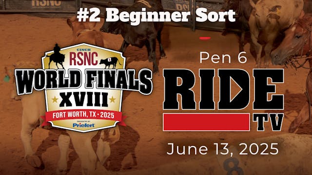 #2 Beginner Sort | Cinch RSNC World F...