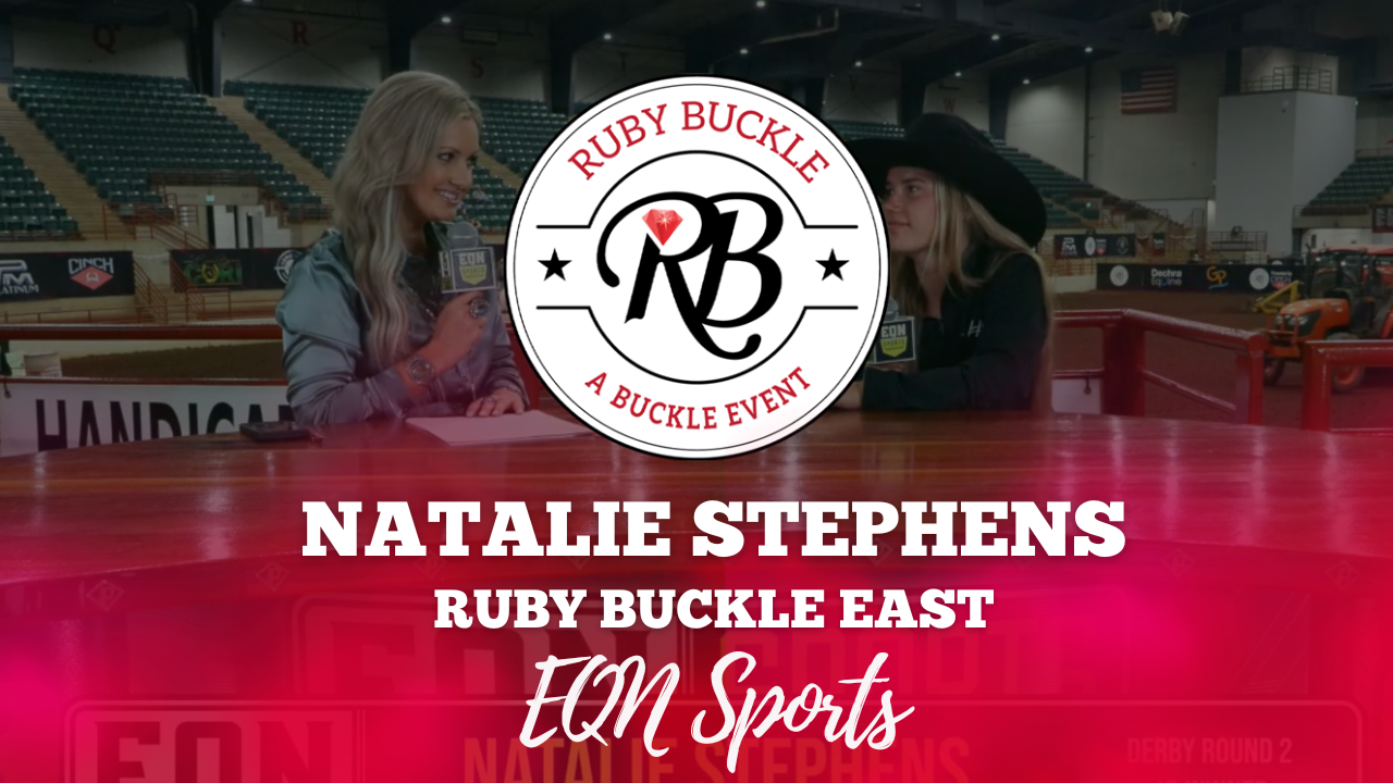 Natalie Stephens 1D Derby Rd. 2 Winner | Ruby Buckle East | Sept. 5, 2025