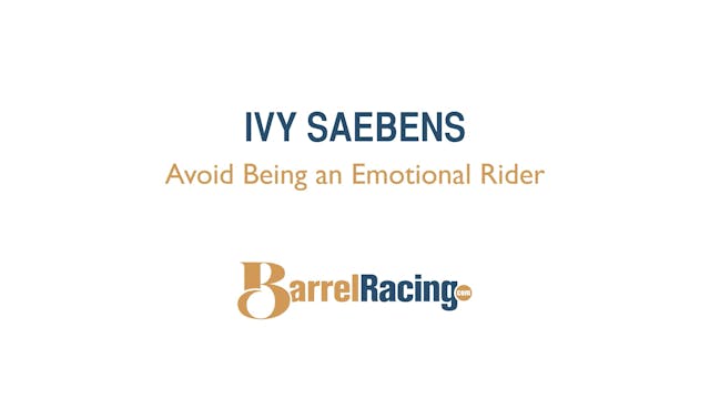 Avoid Being an Emotional Rider