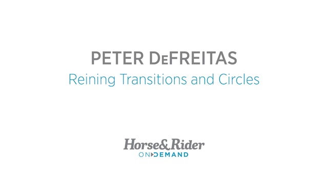Reining Transitions and Circles