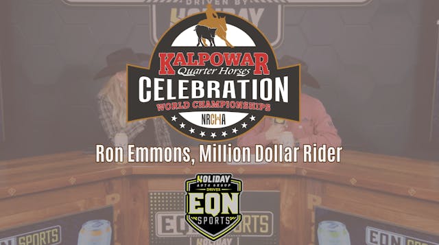 Ron Emmons, Million Dollar Rider | NR...