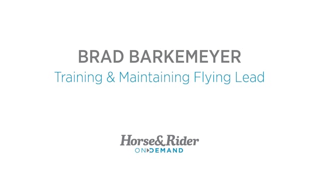 Training & Maintaining Flying Lead Changes