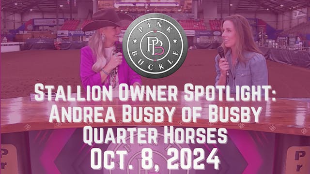 Andrea Busby, Busby Quarter Horses | ...