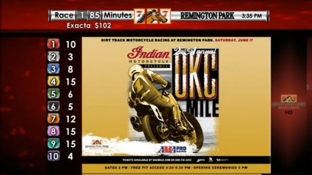 Remington Park Track Feed June 3, 2017