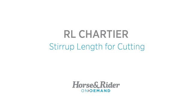 Stirrup Length for Cutting