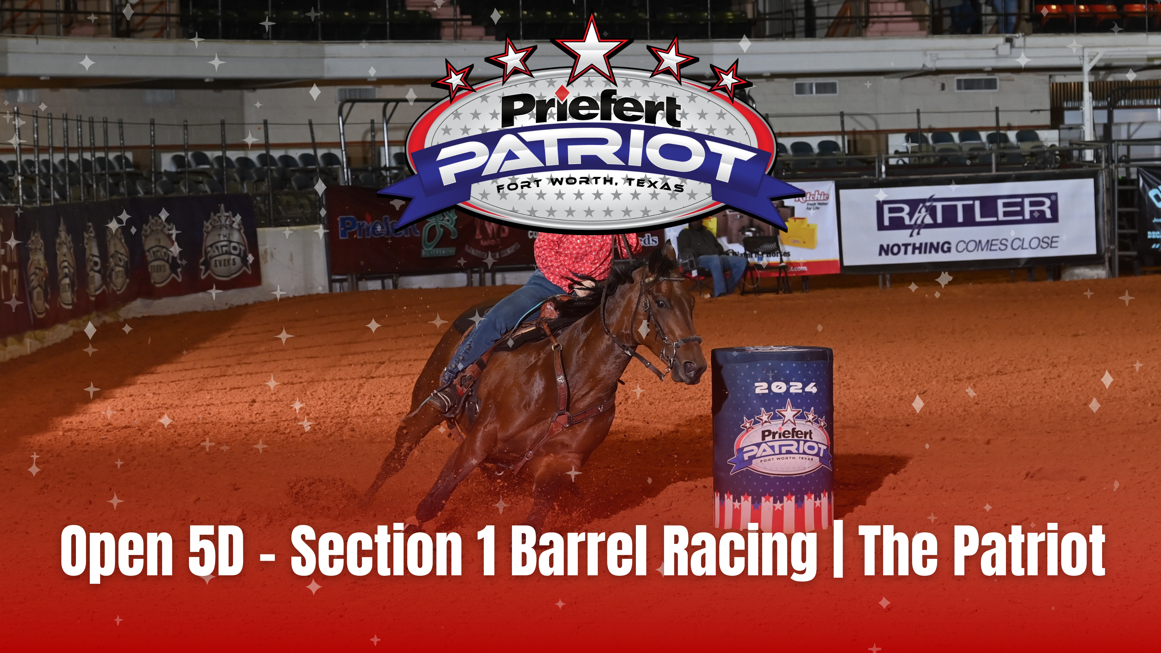 Open 5D - Section 1 Barrel Racing | The Patriot | March 5, 2024