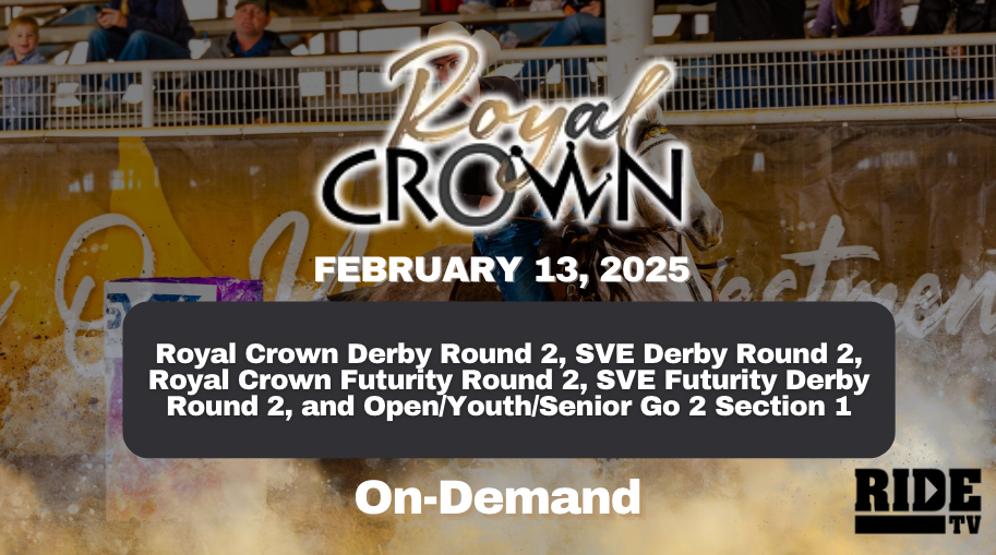 SVE Futurity Rnd 1, Open/Yth/Senior Go 1 Sct 1 | Royal Crown Futurity | 2/13/24