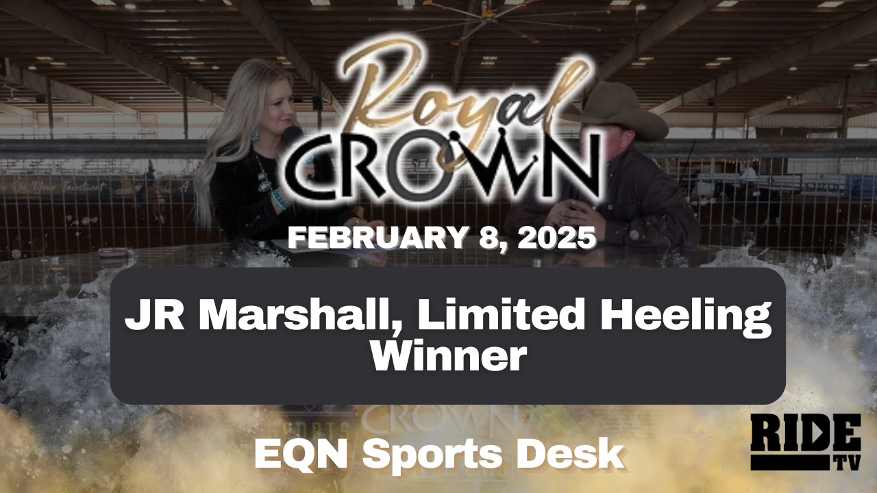 JR Marshall, Limited Heeling Winner | Royal Crown Futurity | February 8, 2025