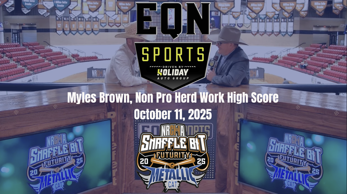 Myles Brown, Non Pro Herd Work High Score | Snaffle Bit Futurity | 10/11/25