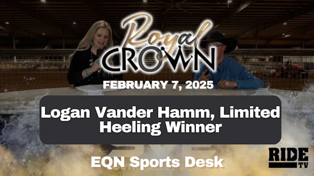 Logan Vander Hamm, Limited Heeling Wi...