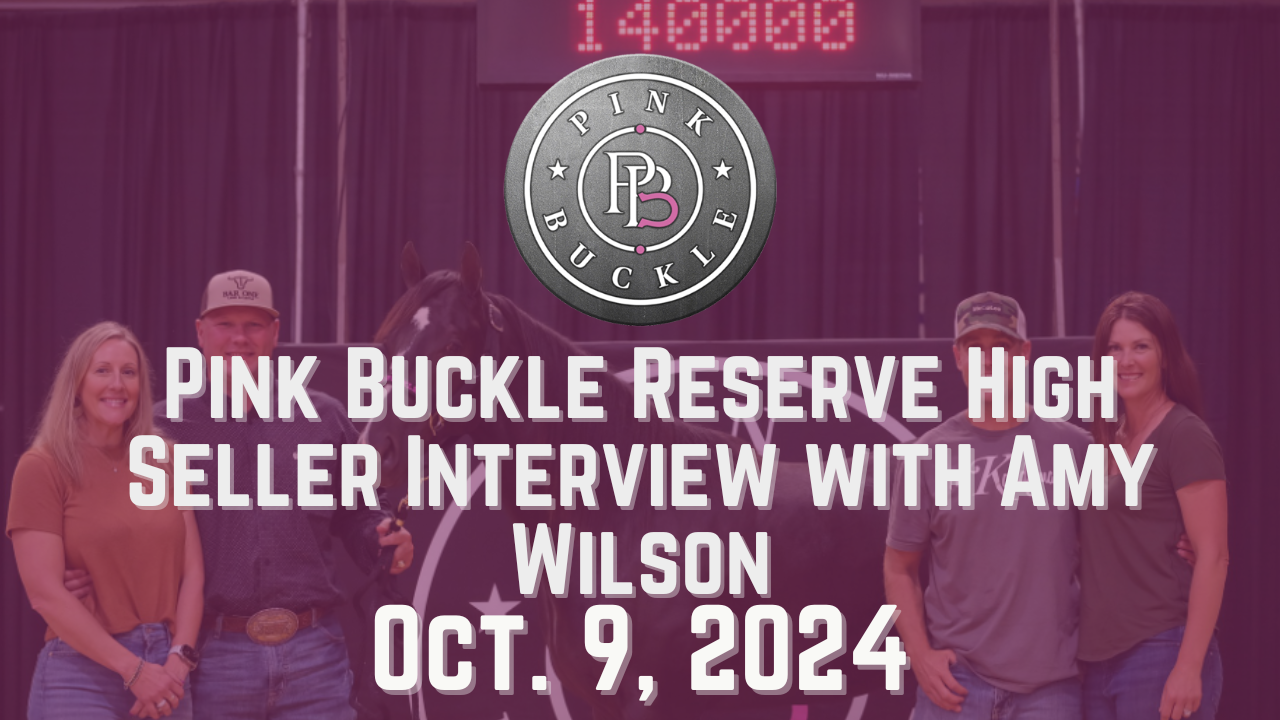 Chantel & Seth Murphy, Reserve High Seller Buyers | Pink Buckle | 10/9/2024