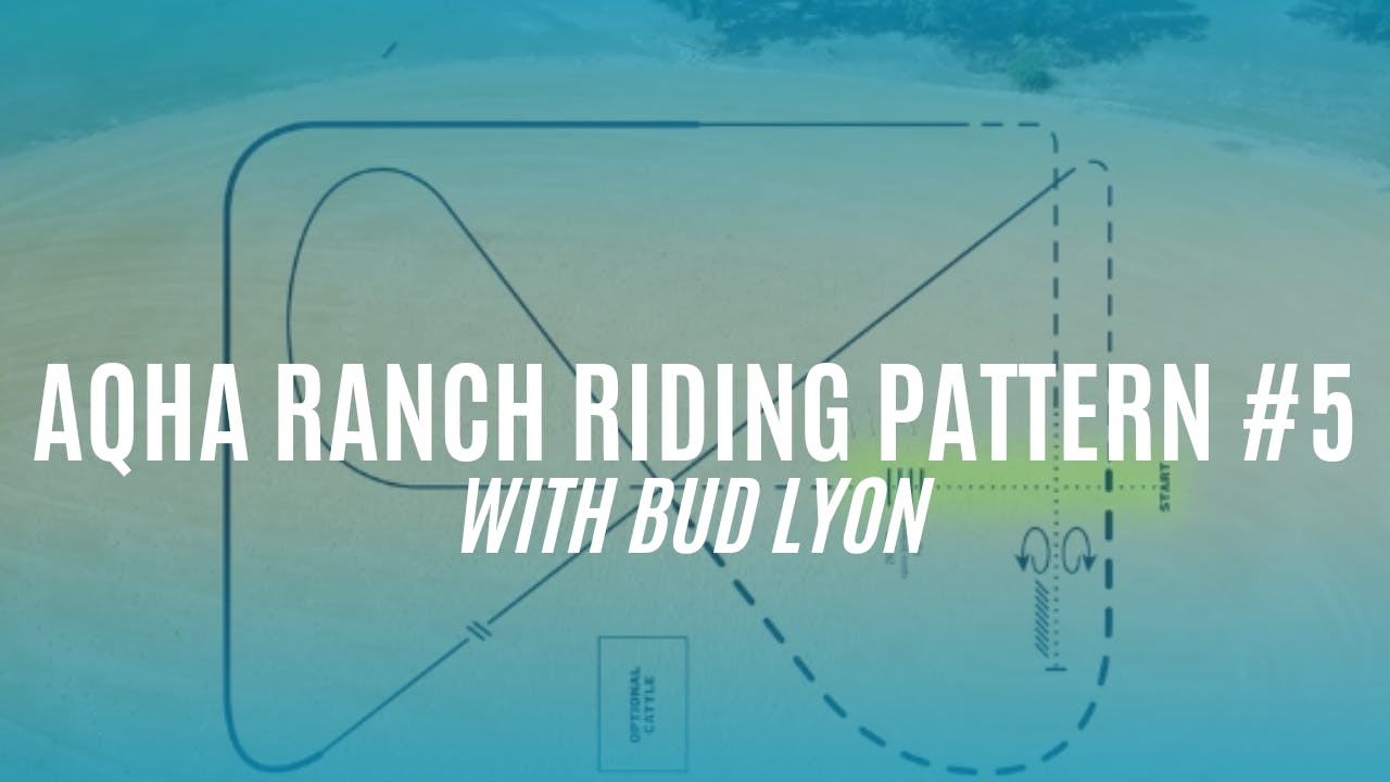 AQHA Ranch Riding Pattern #5 - Pattern Practice: AQHA Ranch Riding ...