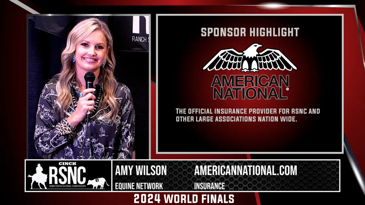Sponsor Highlight: American National | Cinch RSNC World Finals | June ...