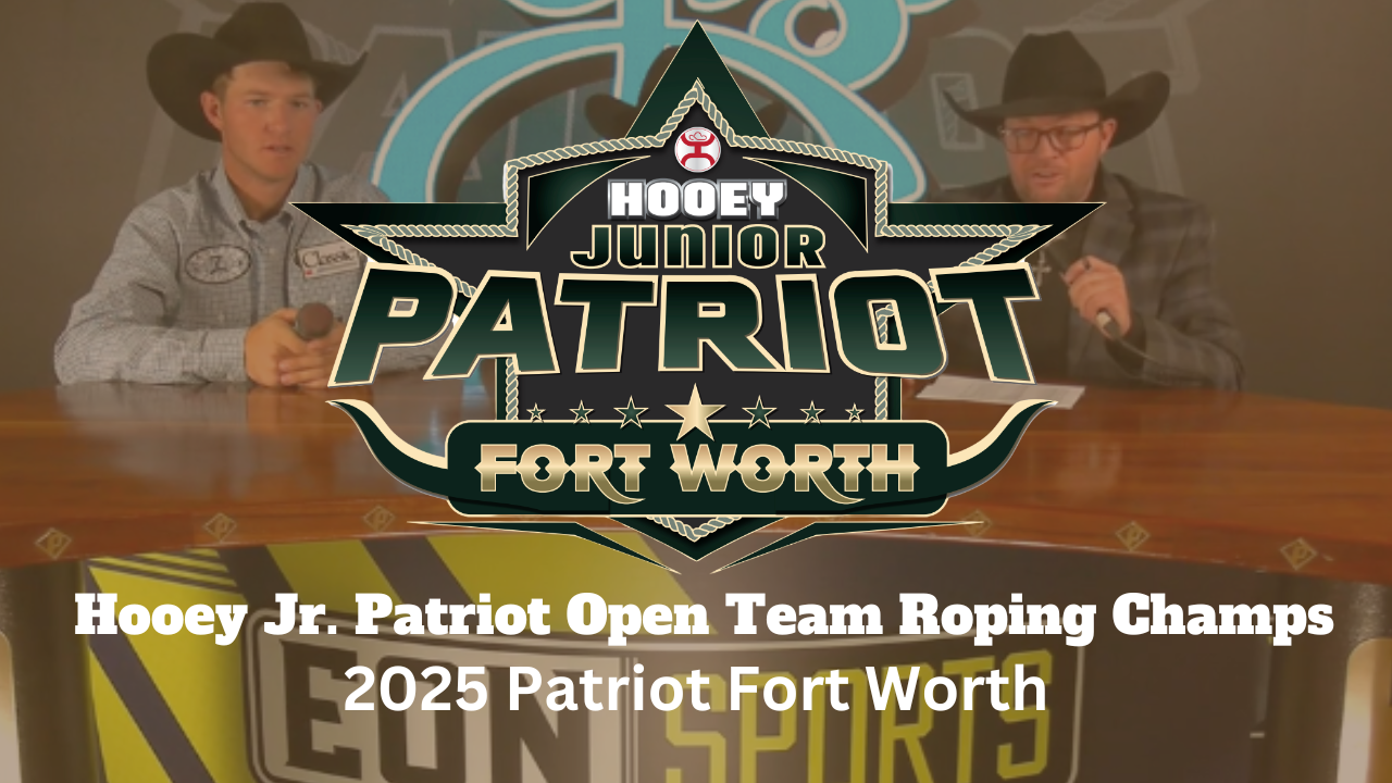 Hooey Jr. Patriot Open Team Roping Champs | 2025 Patriot Fort Worth
