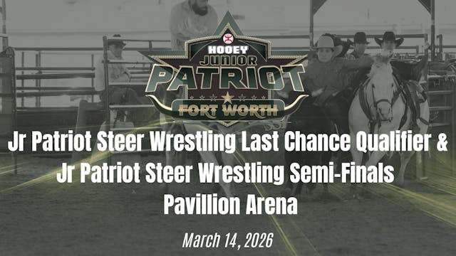Steer Wrestling LCQ & Steer Wrestling...
