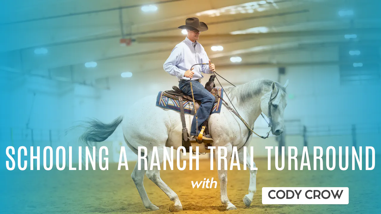 Schooling a Ranch Riding Turnaround - RIDE TV