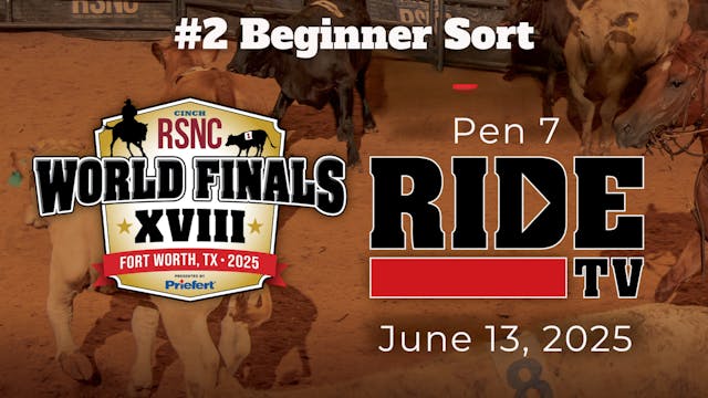 #2 Beginner Sort | Cinch RSNC World F...