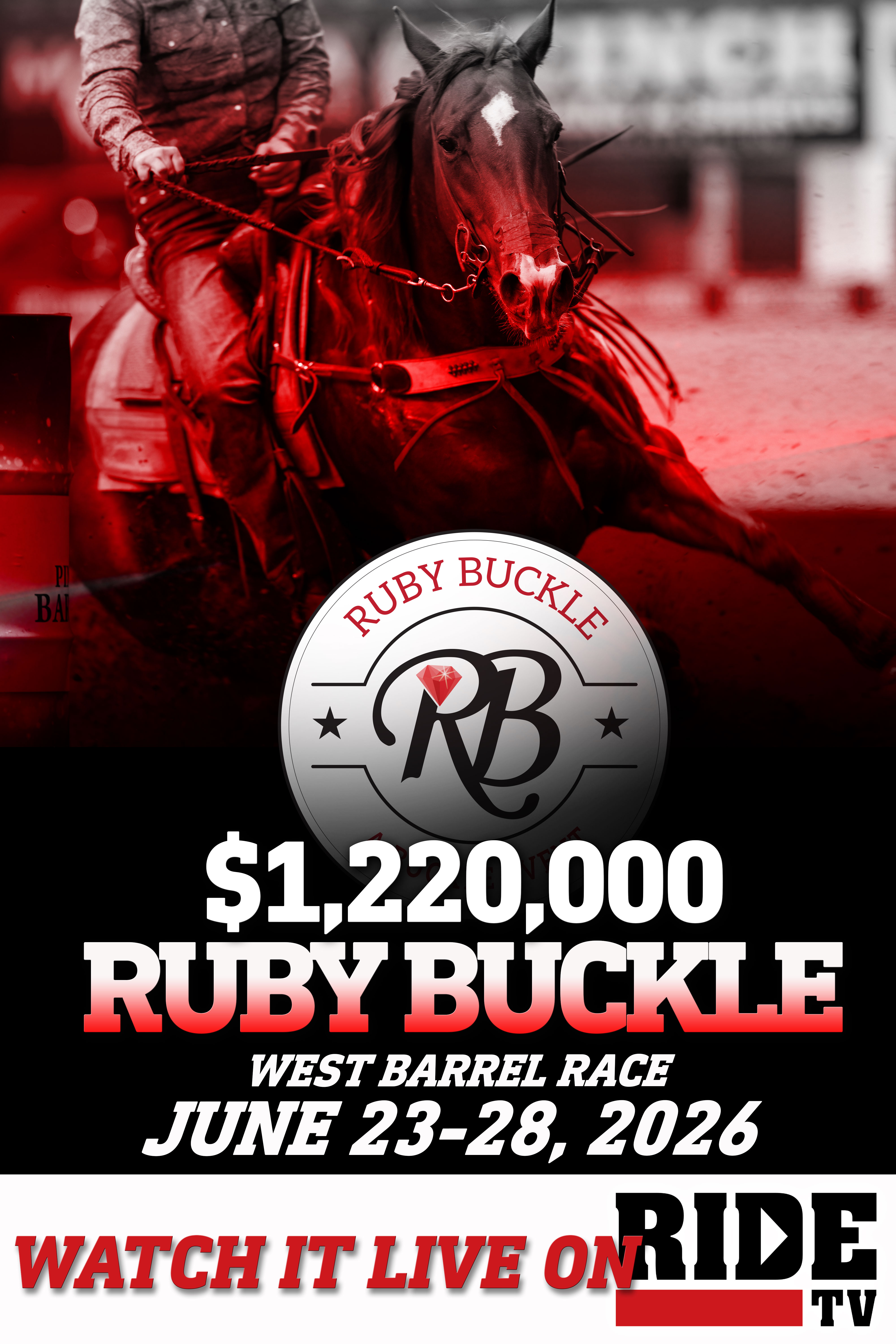 Ruby Buckle