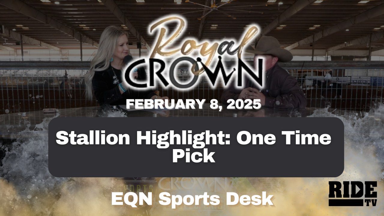 Stallion Highlight: One Time Pick | Royal Crown Futurity | February 8, 2025