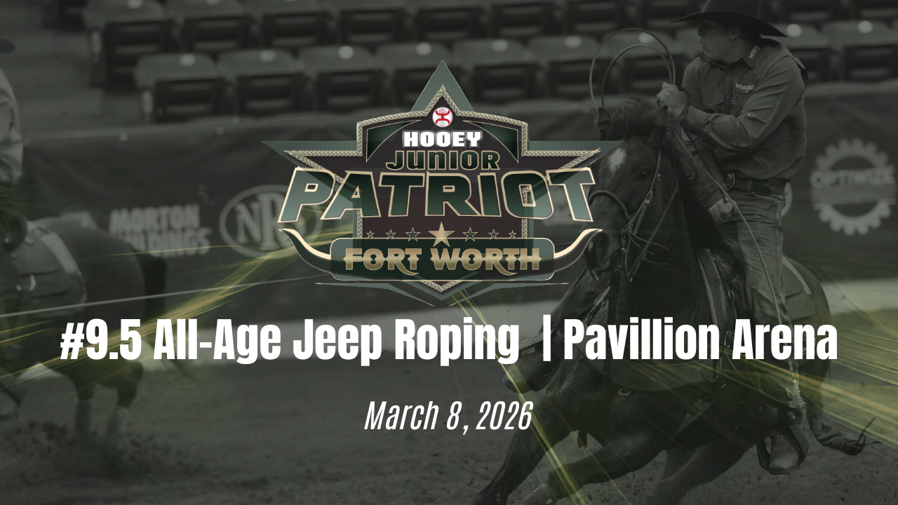 #9.5 All-Age Roping | The Patriot Event | Pavillion Arena | March 8, 2026