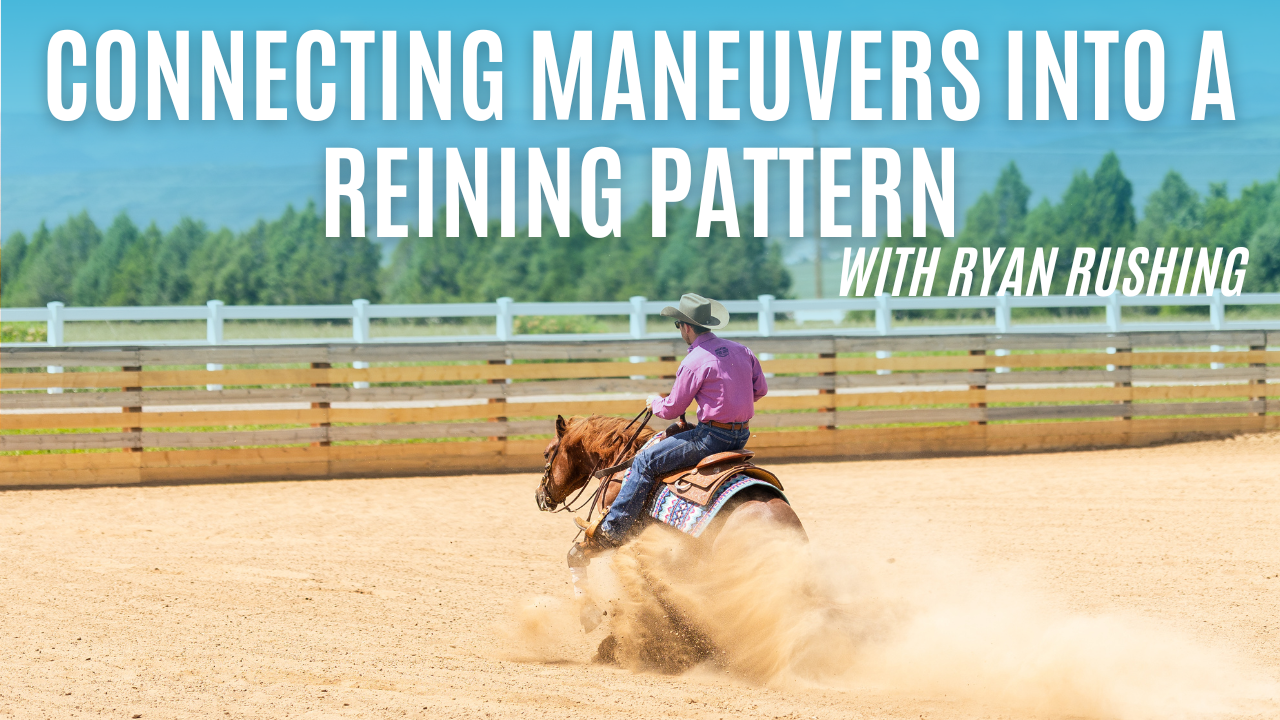 Connecting Maneuvers into a Reining Pattern
