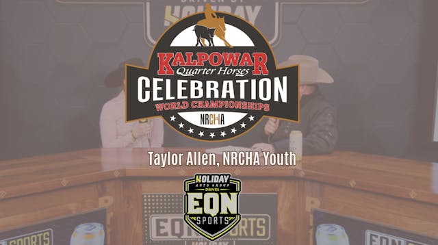 Taylor Allen, NRCHA Youth | NRCHA Cel...
