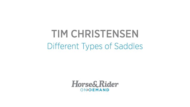 Different Types of Saddles