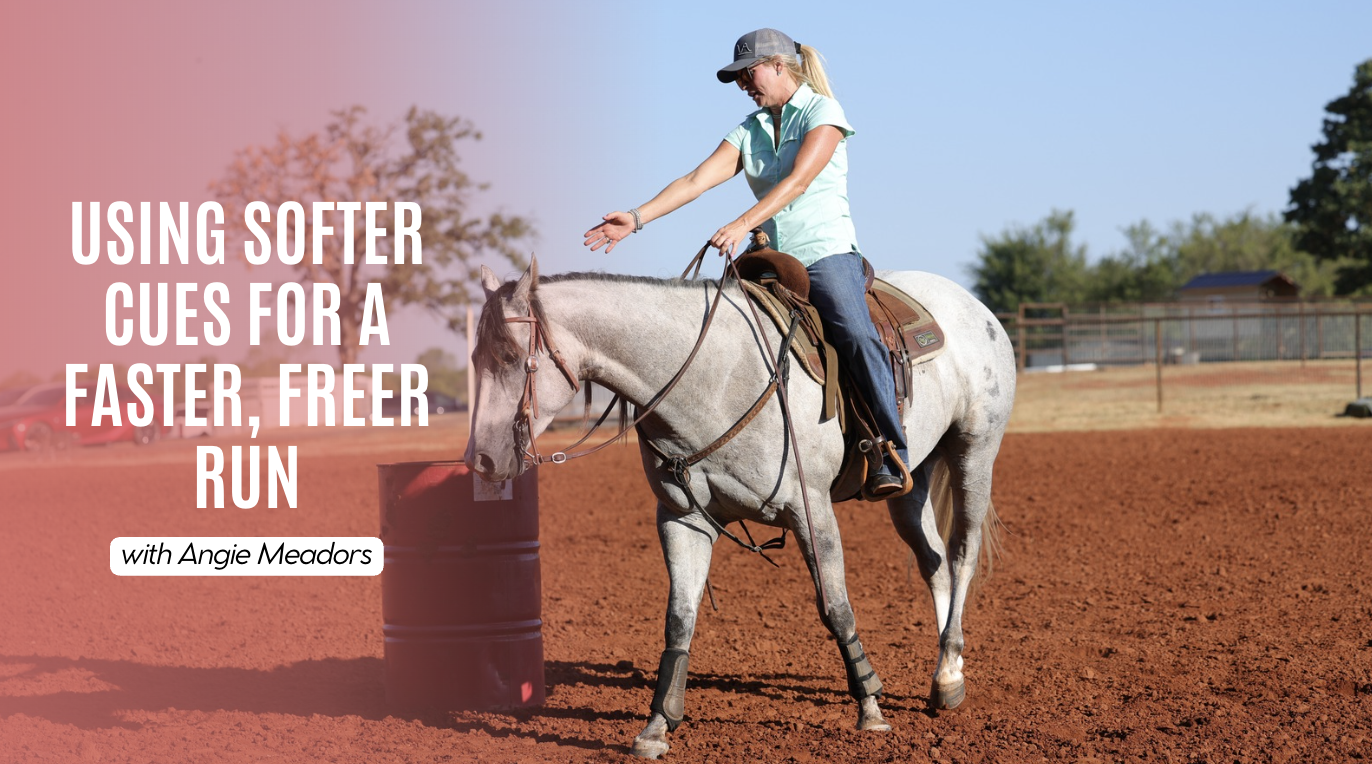Angie Meadors: Using Softer Cues for a Faster, Freer Run