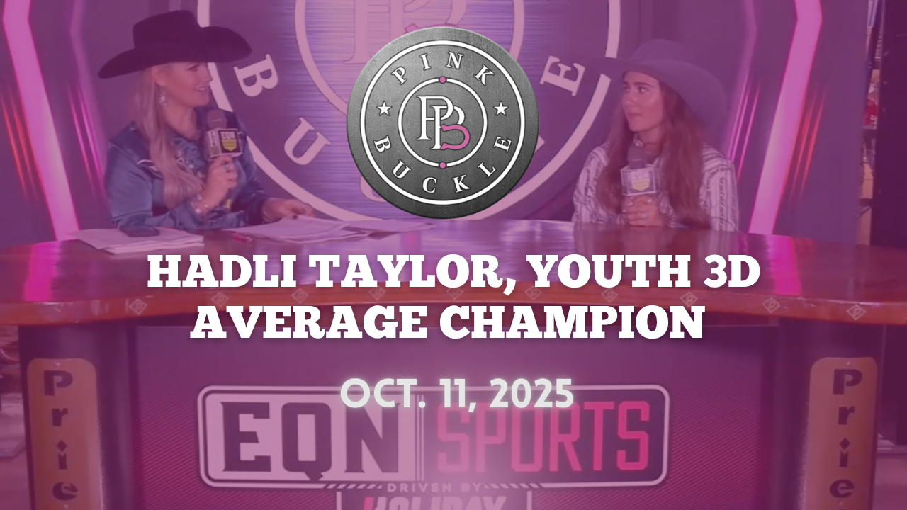 Hadli Taylor, Youth 3D Average Champion | Pink Buckle | Oct.11, 2025