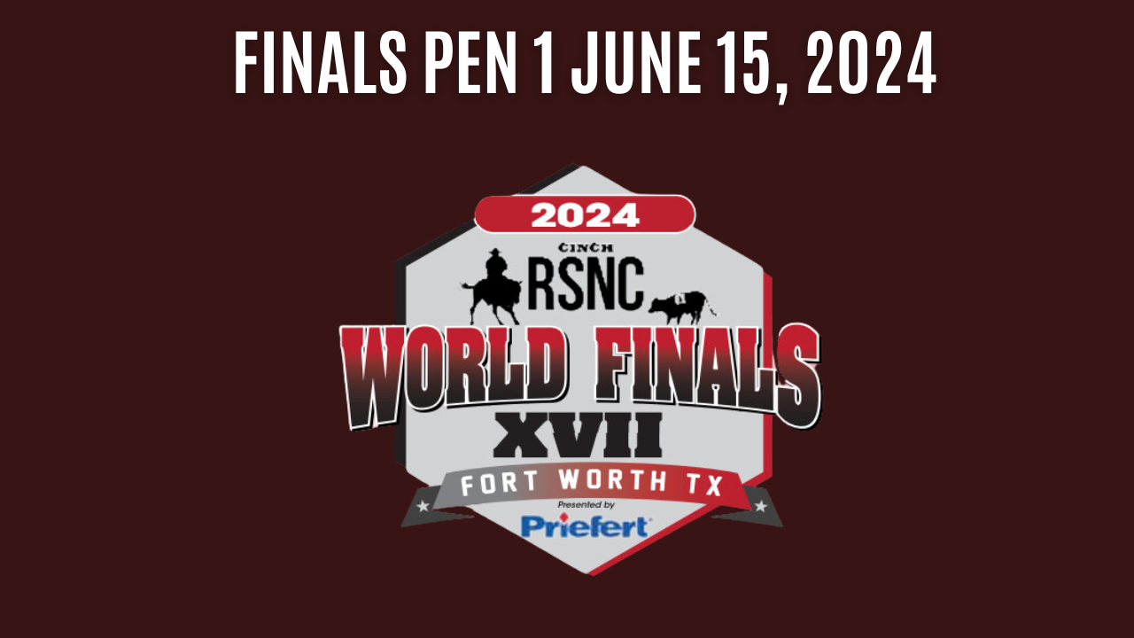 Pen 1 | Finals | Cinch RSNC World Finals | June 15, 2024