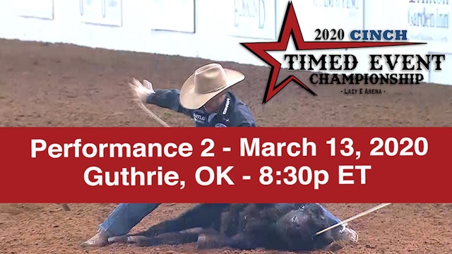 2020 Cinch Timed Event - Performance 2
