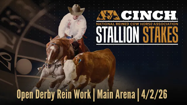 Open Derby Rein Work | Main Arena | N...