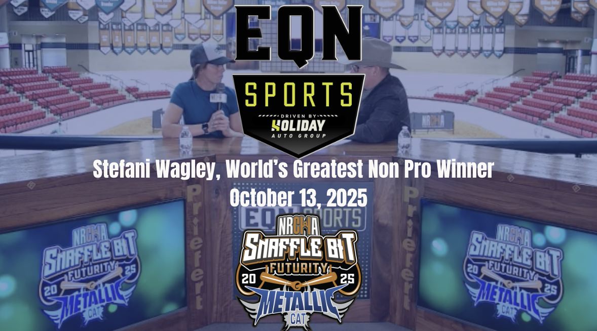 Stefani Wagley, World’s Greatest NonPro Winner | Snaffle Bit Futurity | 10/13/25